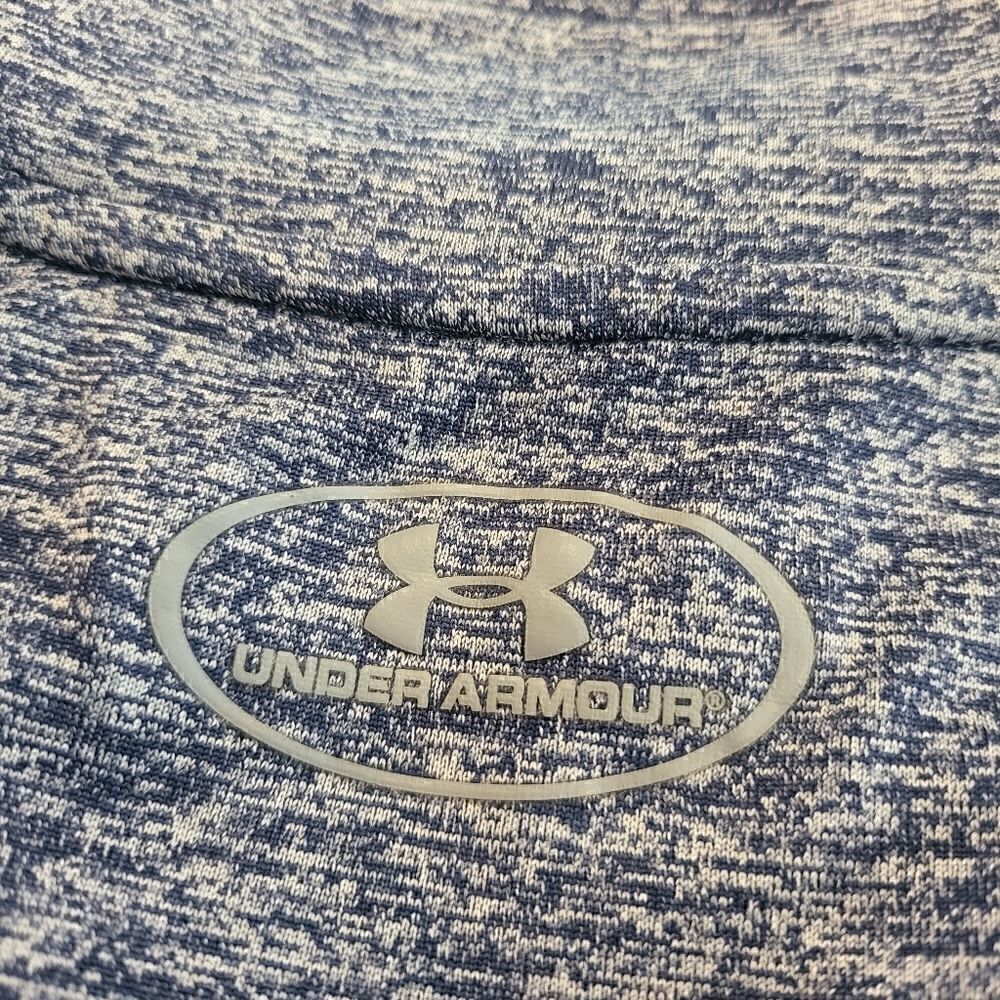 Under Armour Partial Zip Blue Jacket Medium - Picture 4 of 5